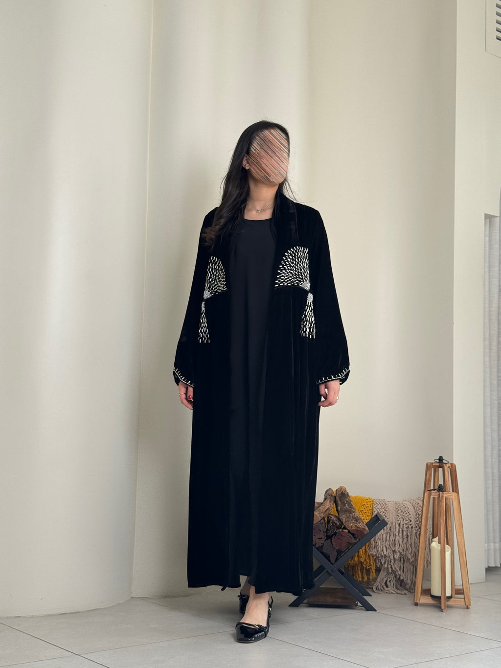 مخمل مع شك دردوزى نصية كلوش - SNA14