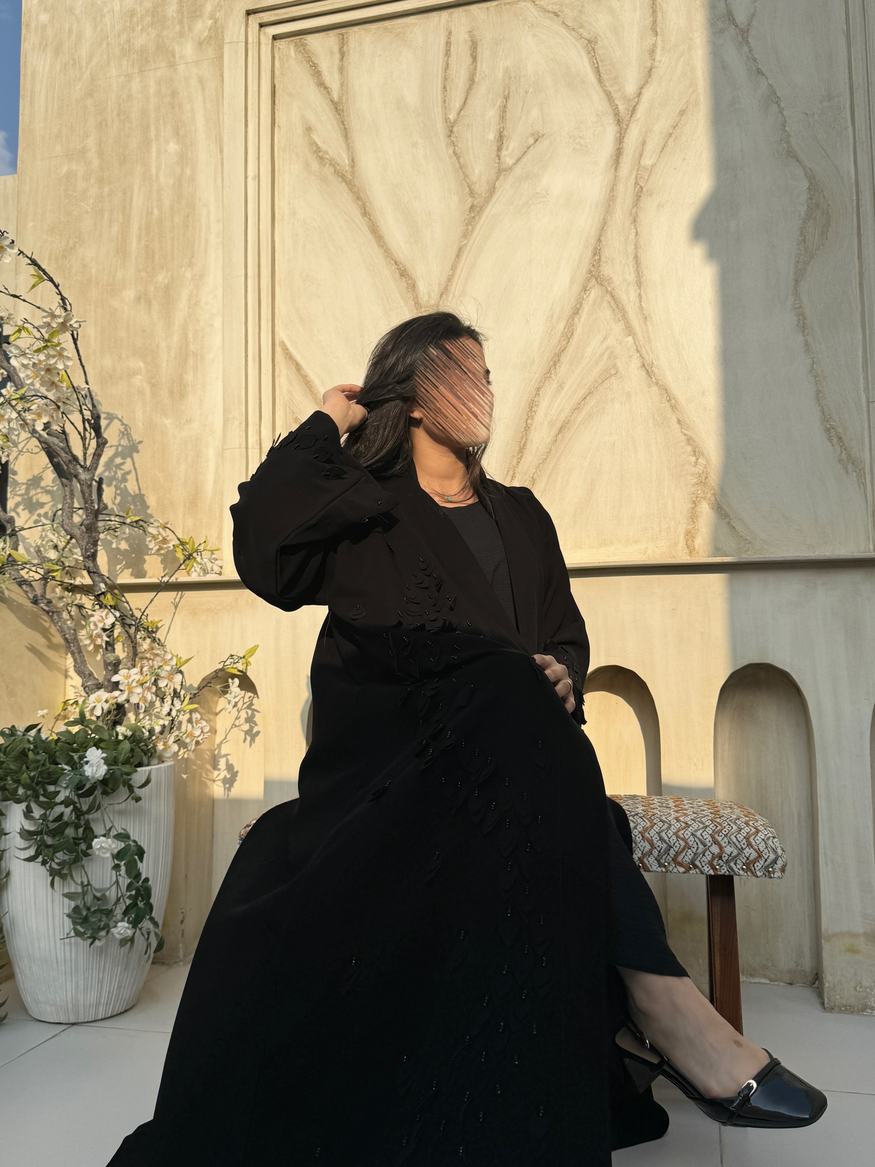 قماش انترنت شك ورق نص كلوش - SNA15