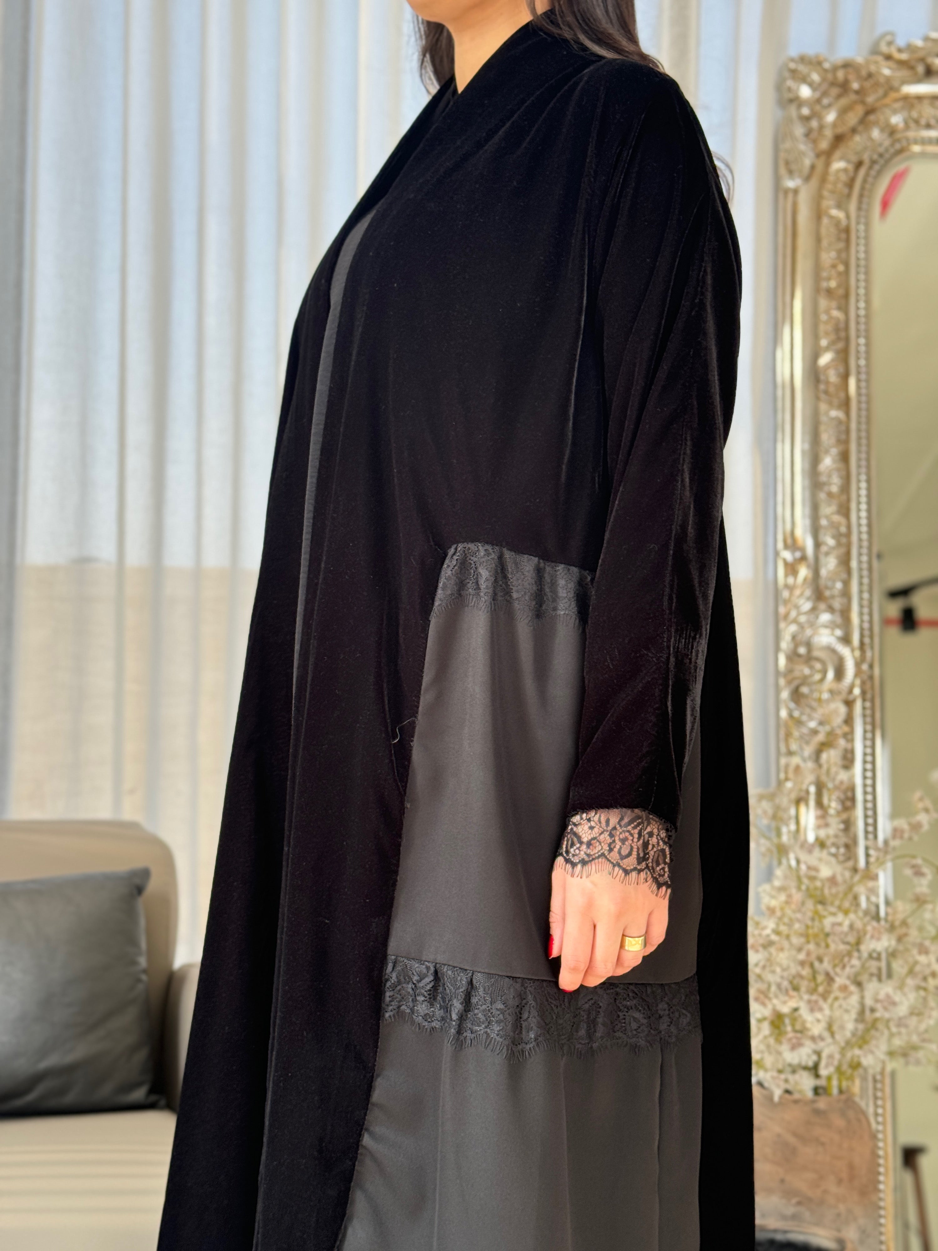 مخمل تدخيله دانتل نص كلوش - SNA16