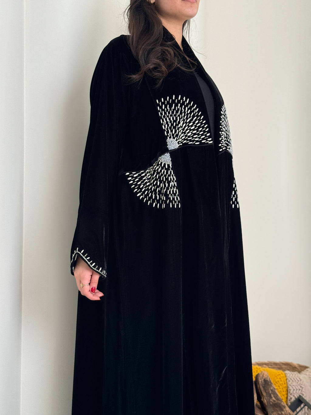 مخمل مع شك دردوزى نصية كلوش - SNA14