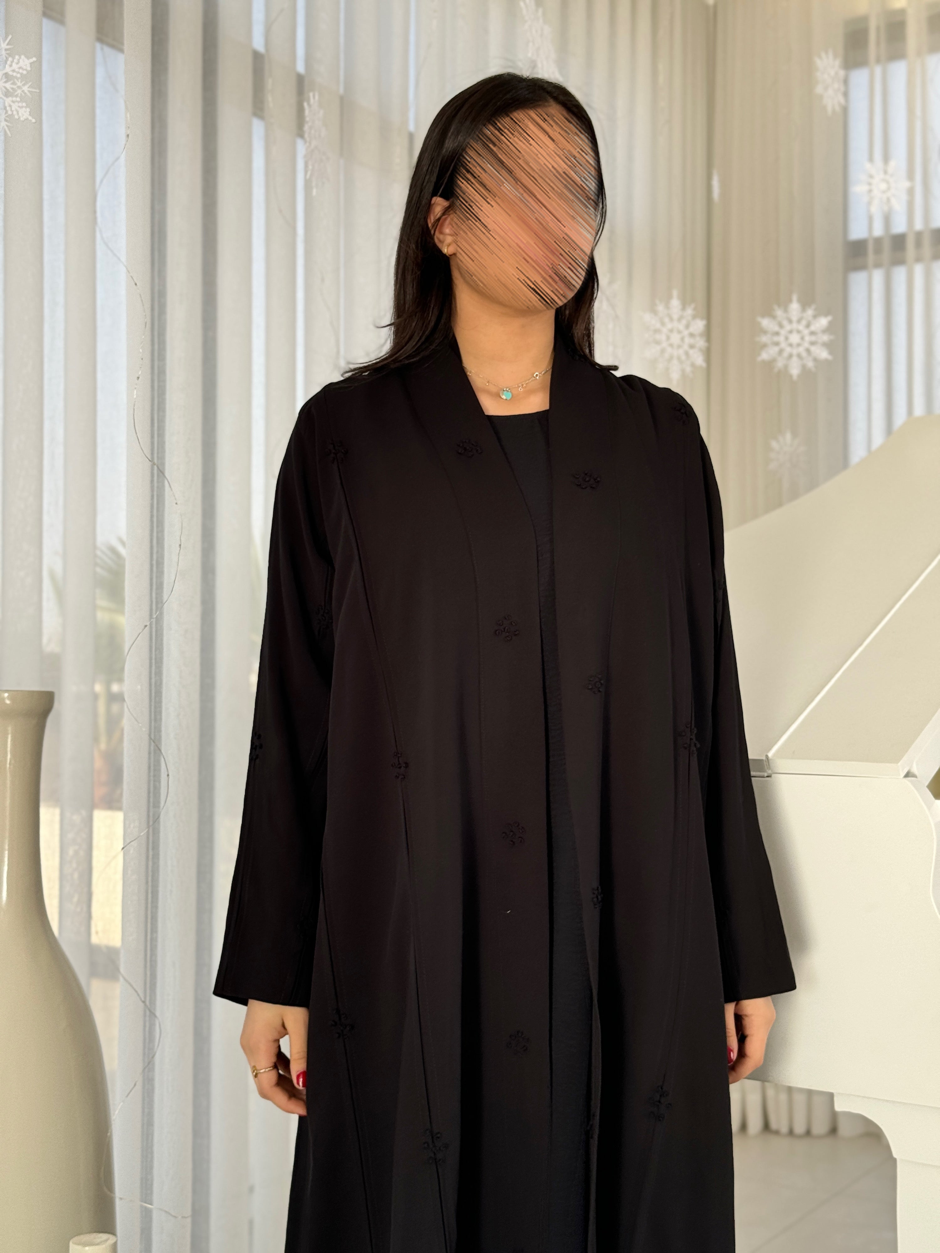 قماش كريب الشرقيه شكيدي نص كلوش - SNA11