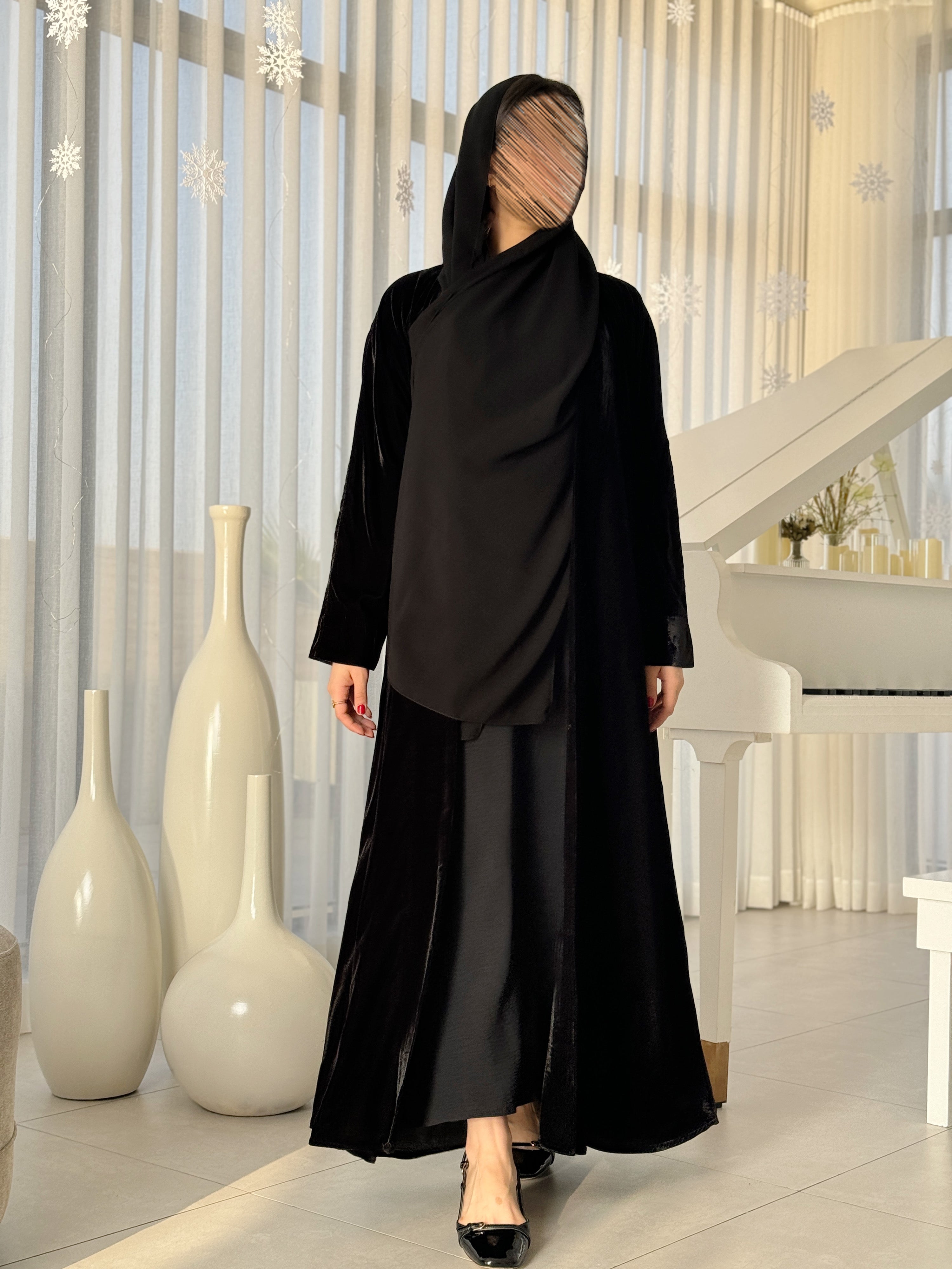 ساده مخمل فرنسي نص كلوش - SNA17