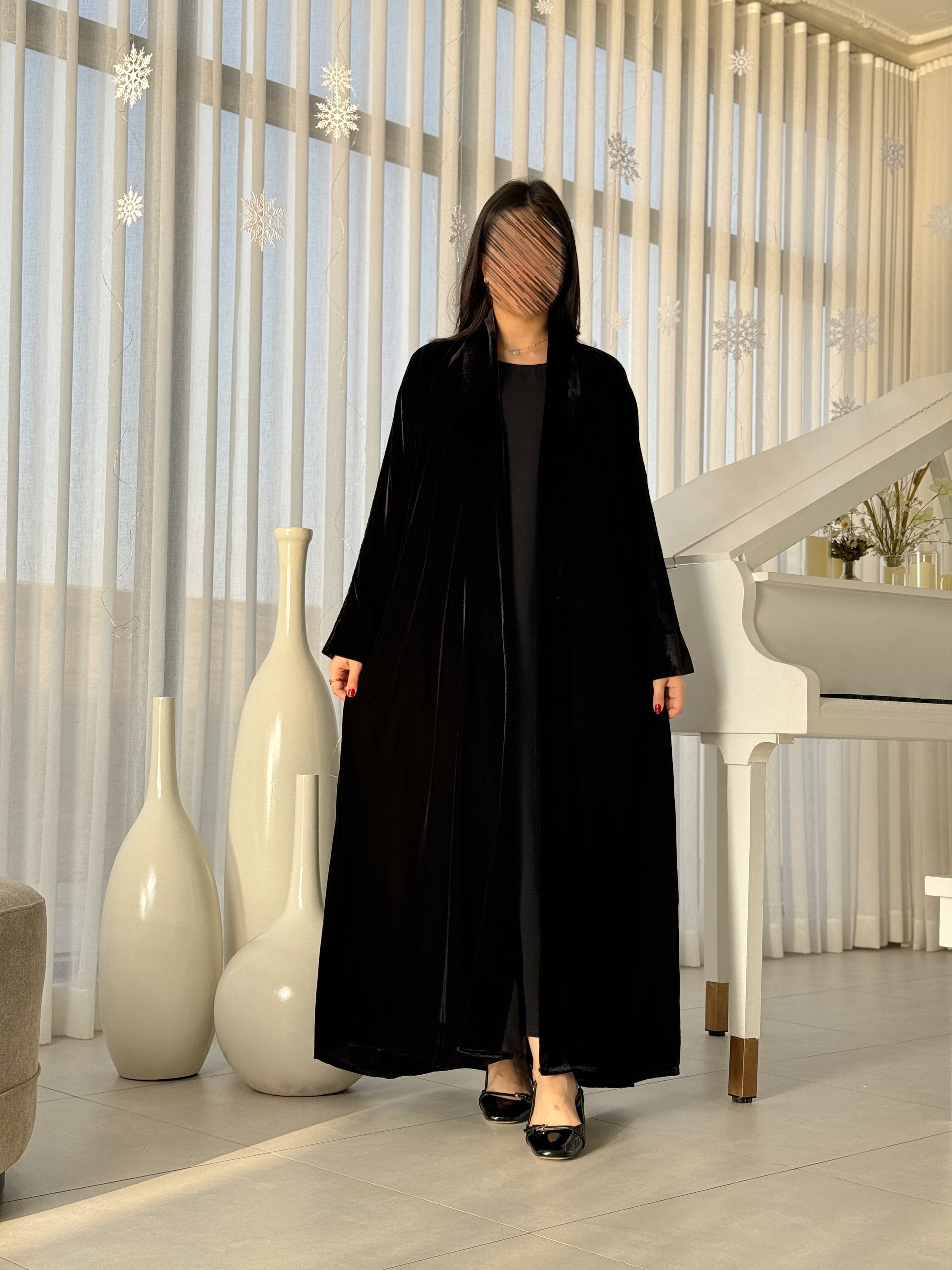 ساده مخمل فرنسي نص كلوش - SNA17