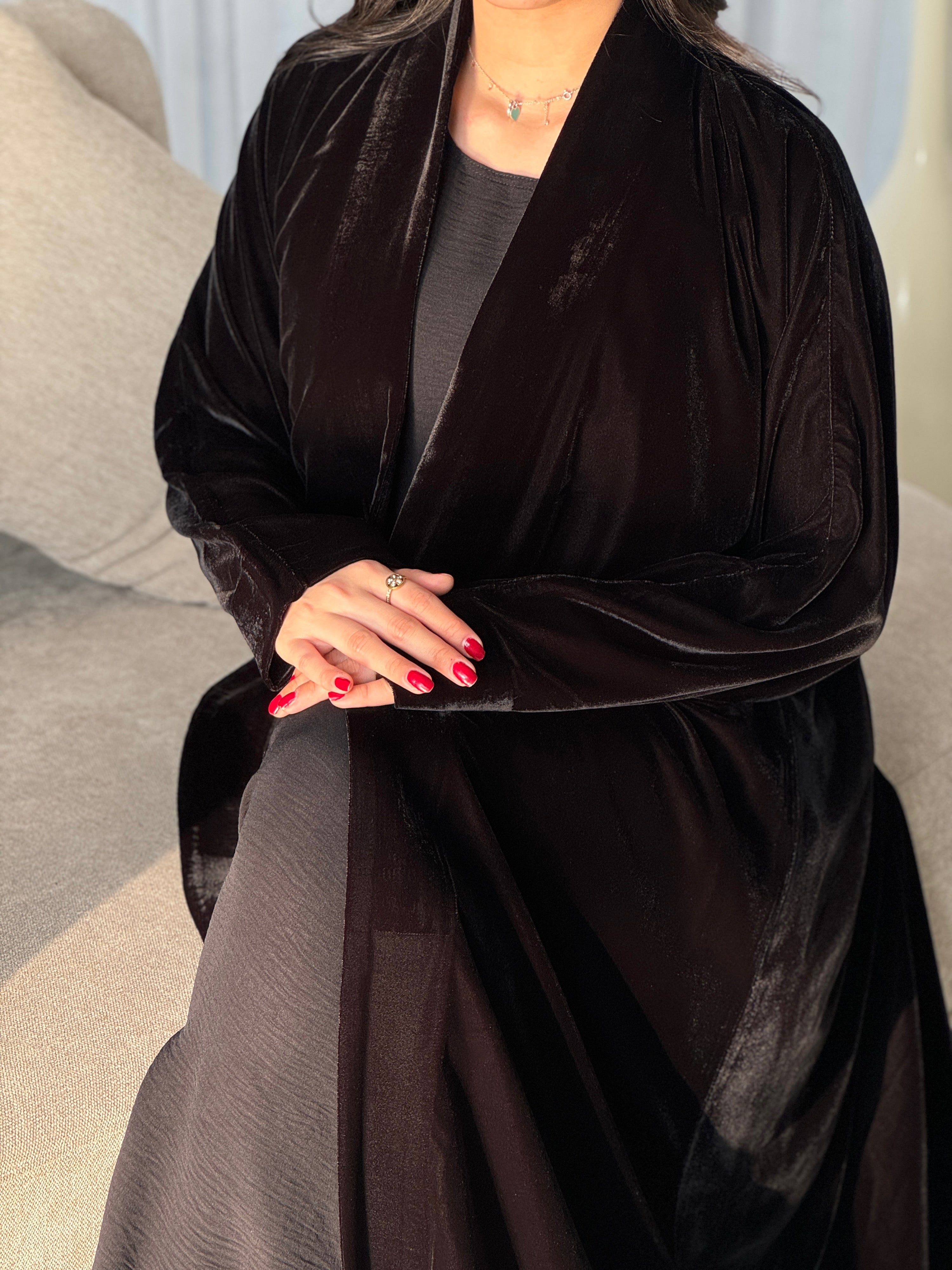 مخمل تدخيله دانتل نص كلوش - SNA16