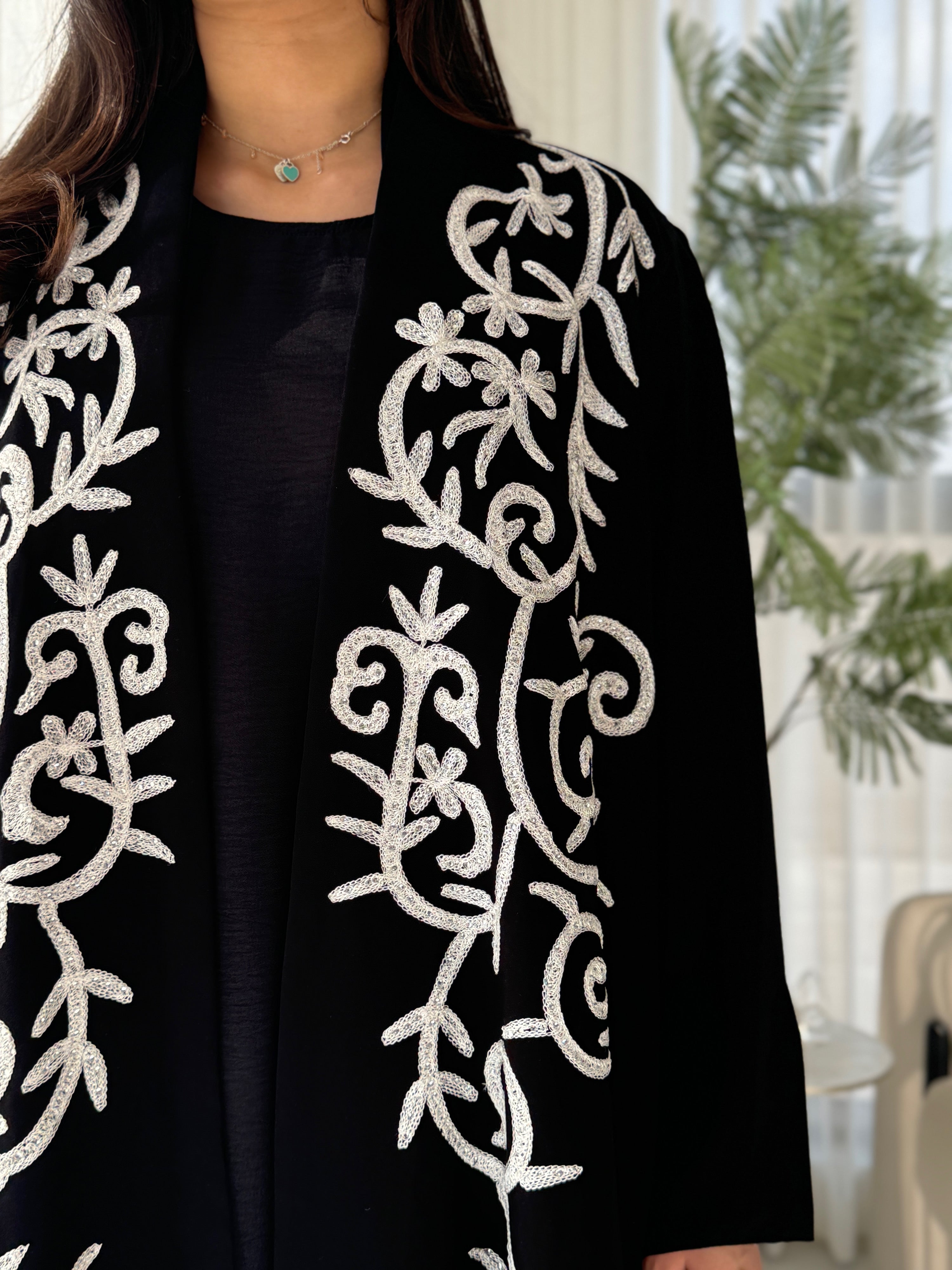 هاري تطريز كم بوف نص كلوش - SNA01